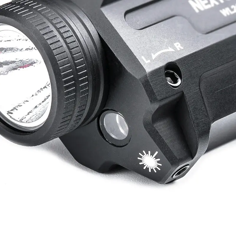 NEXTORCH WL21G Rail-mounted Tactical Light - 650 lm, Green Laser